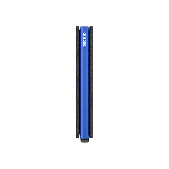 Secrid Slimwallet Matte Kartlık Cüzdan, Siyah-Mavi - Secrid (1)