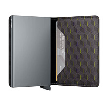 Secrid Slimwallet Optical Kartlık Cüzdan, Gri-Sarı - 3