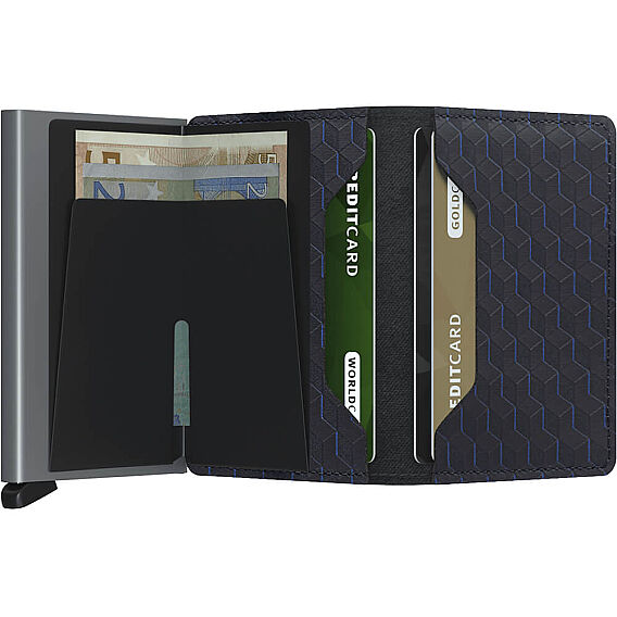 Secrid Slimwallet Optical Kartlık Cüzdan, Siyah-Titanyum - 4