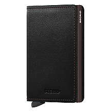 Secrid Slimwallet Original Cüzdan, Siyah-Kahve - 1