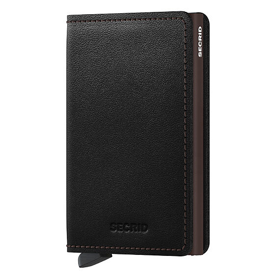 Secrid Slimwallet Original Cüzdan, Siyah-Kahve - Secrid