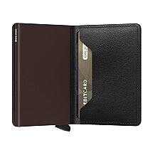Secrid Slimwallet Original Kartlık Cüzdan, Siyah-Kahve - 3
