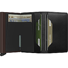 Secrid Slimwallet Original Kartlık Cüzdan, Siyah-Kahve - 4