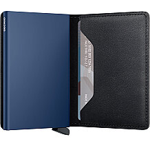 Secrid Slimwallet Original Cüzdan, Siyah-Lacivert - 2
