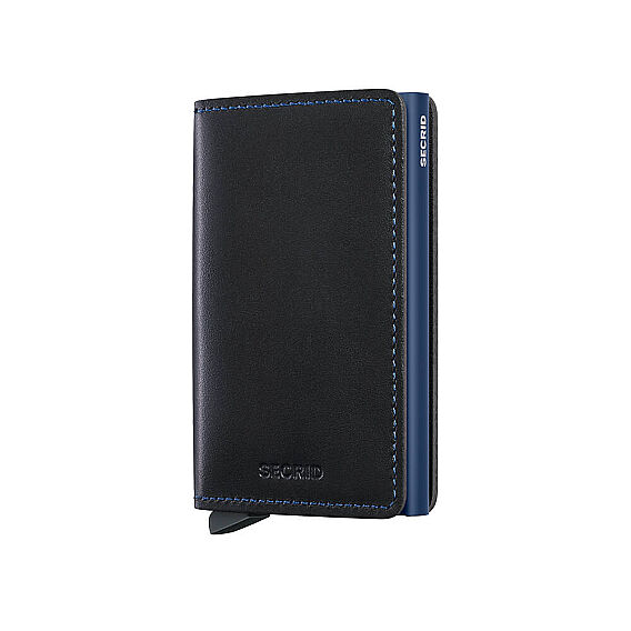 Secrid Slimwallet Original Kartlık Cüzdan, Siyah-Lacivert - Secrid