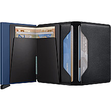 Secrid Slimwallet Original Kartlık Cüzdan, Siyah-Lacivert - 4