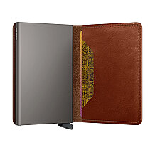 Secrid Slimwallet Texano Kartlık Cüzdan, Kahve - 3