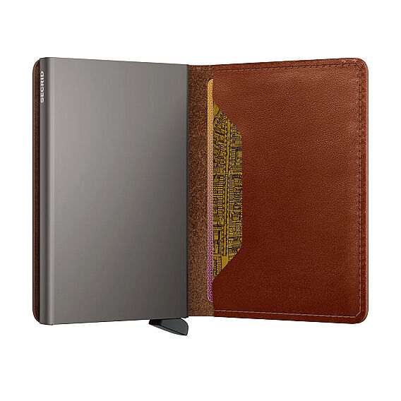 Secrid Slimwallet Texano Kartlık Cüzdan, Kahve - 3