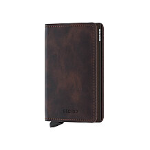 Secrid Slimwallet Vintage Kartlık Cüzdan, Kahve - 1