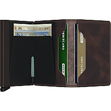 Secrid Slimwallet Vintage Kartlık Cüzdan, Kahve - 4