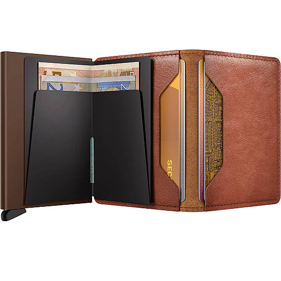 Secrid Slimwallet Vintage Kartlık Cüzdan, Kahve - 4