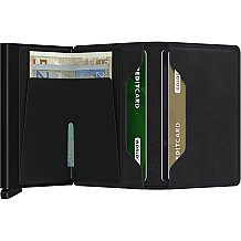 Secrid Slimwallet Vintage Kartlık Cüzdan, Siyah - 4