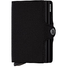 Secrid Twinwallet Crisple Cüzdan, Siyah - 1