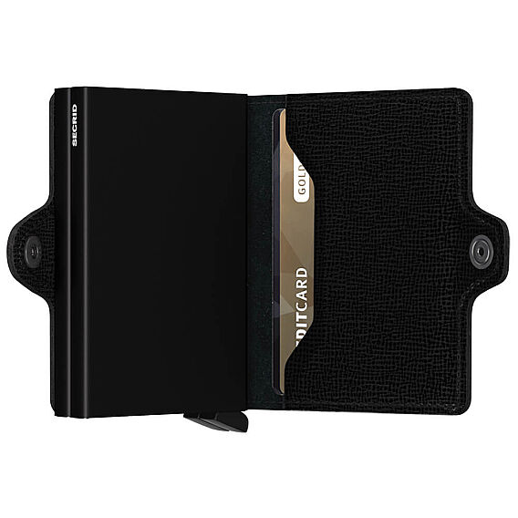 Secrid Twinwallet Crisple Kartlık Cüzdan, Siyah - 3