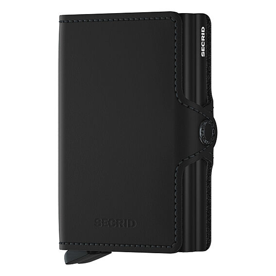 Secrid Twinwallet Matte Cüzdan, Siyah - Secrid