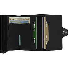 Secrid Twinwallet Matte Kartlık Cüzdan, Siyah - 4