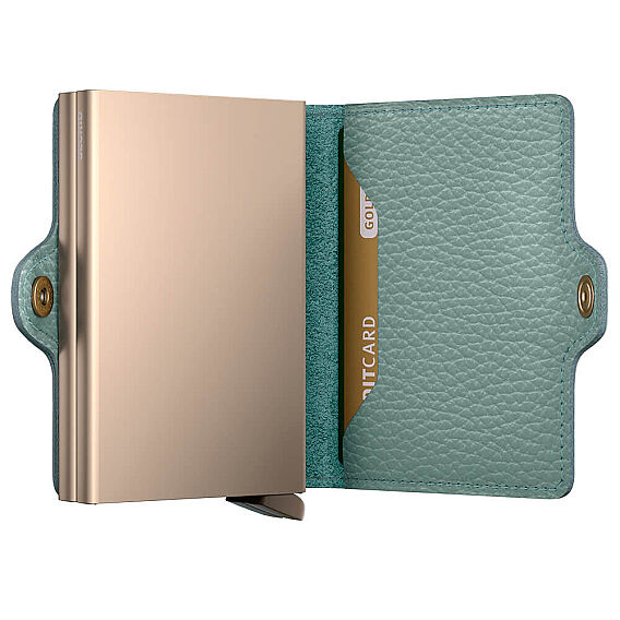 Secrid Twinwallet Pebble, Kartlık Cüzdan Su Yeşili - 3