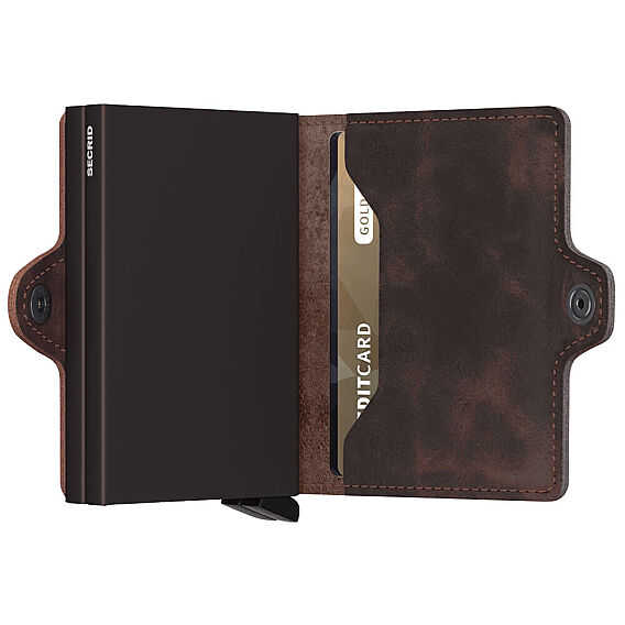 Secrid Twinwallet Vintage Kartlık Cüzdan, Ç.Kahve - 3