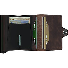 Secrid Twinwallet Vintage Kartlık Cüzdan, Ç.Kahve - 4