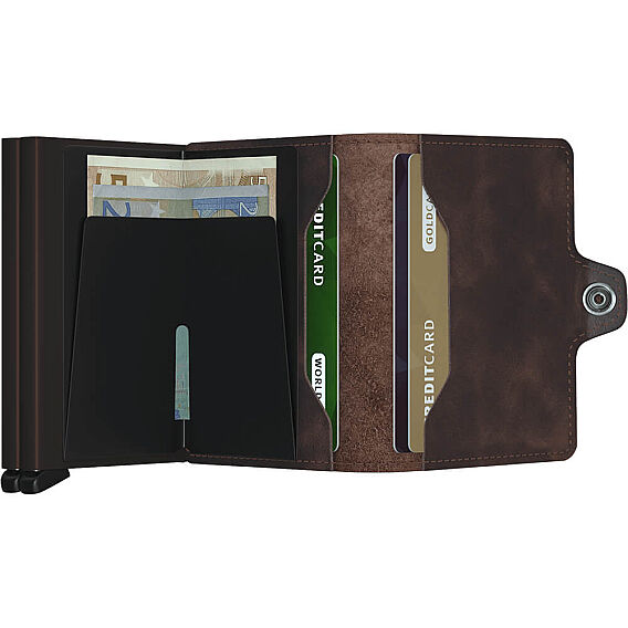 Secrid Twinwallet Vintage Kartlık Cüzdan, Ç.Kahve - 4
