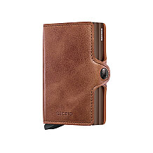 Secrid Twinwallet Vintage Kartlık Cüzdan, Kahve - 1