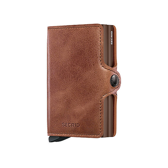 Secrid Twinwallet Vintage Kartlık Cüzdan, Kahve - Secrid