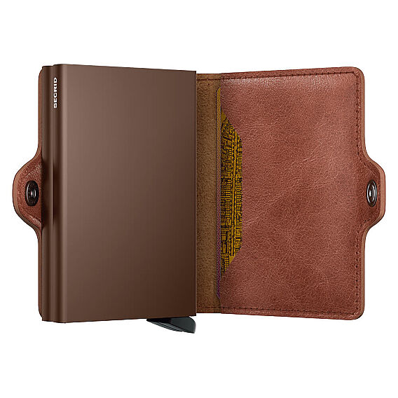 Secrid Twinwallet Vintage Kartlık Cüzdan, Kahve - 3