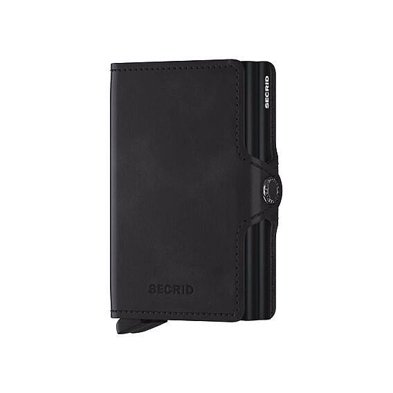 Secrid Twinwallet Vintage Kartlık Cüzdan, Siyah - Secrid