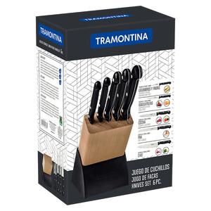 Tramontina 23899-077 Ultracorte 6lı Blok Set - 3