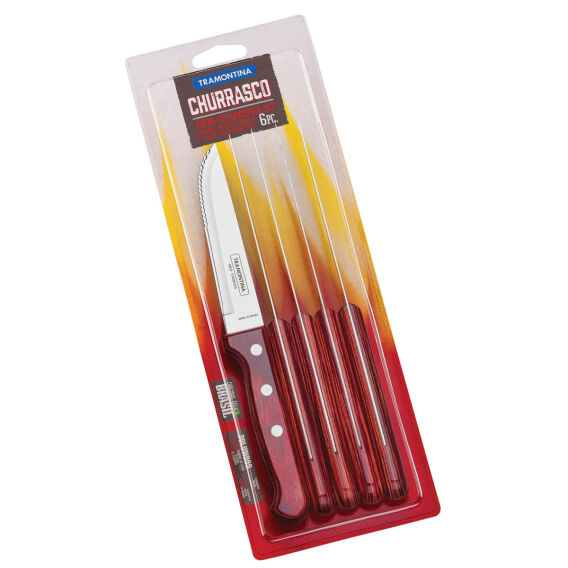 Tramontina 21413-675 6lı Jumbo Biftek-Steak Bıçağı Seti - 1