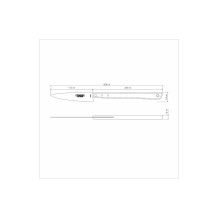 Tramontina 26444-100 46cm Barbekü Servis Bıçağı - 3
