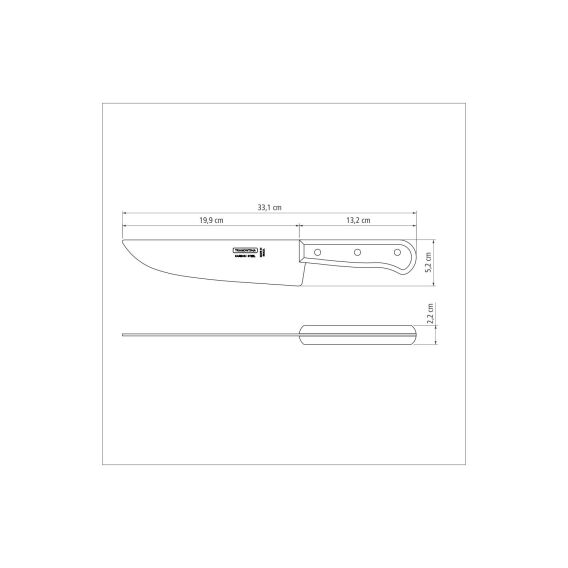 Tramontina 20cm Kasap Bıçağı - 2