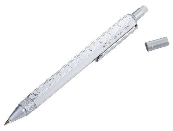 Troika Construction Verstail Kalem, Gümüş - Troika