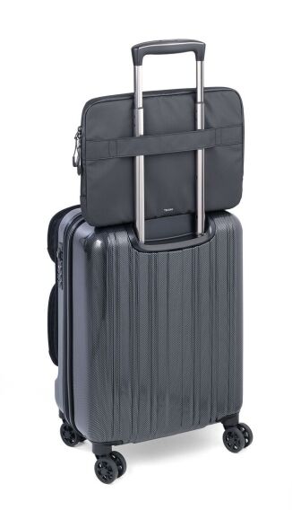 Troika 2 Gözlü Laptop Kılıfı, Siyah - 4