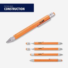 Troika Çok İşlevli Tükenmez Kalem, Turuncu - 4