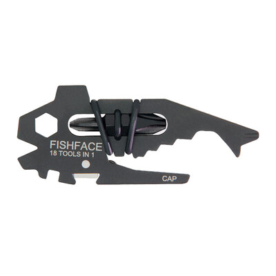 ​True Utility 206K Fishface 18 Fonksiyonlu Anahtarlık - 2