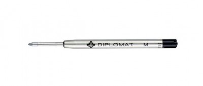 Diplomat D10444578 King Size Siyah Refil, Medium - 1