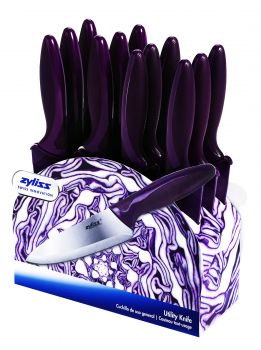 Zyliss E71760 Doğrama ve Dilimleme Bıçağı, 12li Stand - 1