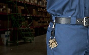 Key-Bak 0305-907 Bolt Snap Deri Kayışlı Anahtarlık Halkası - 3
