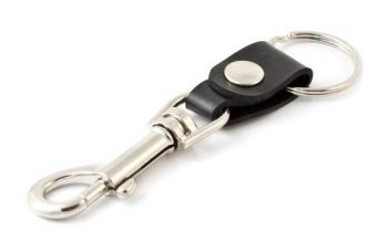 Key-Bak 0305-907 Bolt Snap Deri Kayışlı Anahtarlık Halkası - 1