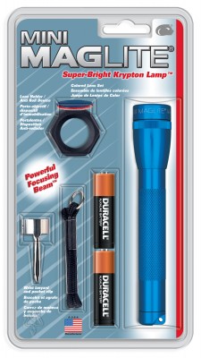 Maglite M2A11CR Mini Maglite AA Aksesuarlı Xenon Fener (Blisterli) - 1