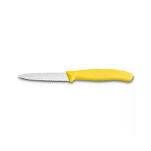 Victorinox 6.7636.L118 8cm Sarı Tırtıklı Soyma Bıçağı - 1