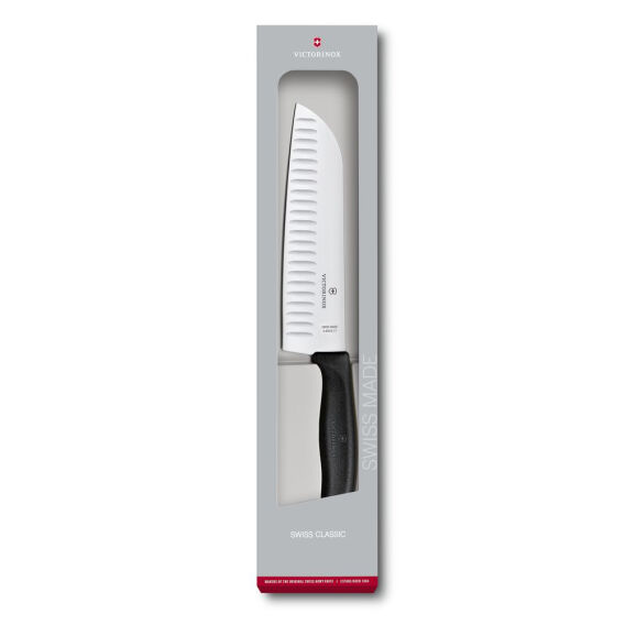 Victorinox 6.8523.17G 17cm Siyah Santoku Bıçağı, Hediye Kutulu - 2