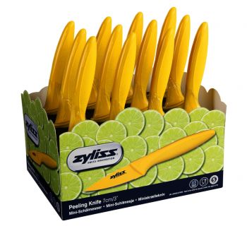 Zyliss E920023 7cm Soyma Bıçağı, 12li Stand - 1