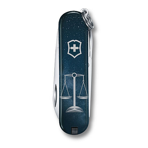 Victorinox 0.6223.2LIB Classic SD Zodiac Signs 58mm Çakı, Terazi Burcu - Victorinox (1)