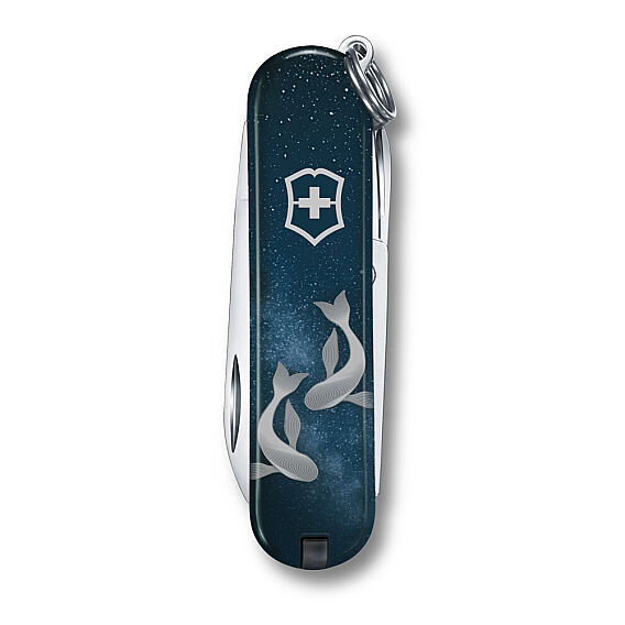 Victorinox 0.6223.2PIS Classic SD Zodiac Signs 58mm Çakı, Balık Burcu - Victorinox (1)