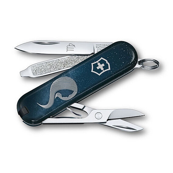 Victorinox 0.6223.2VIR Classic SD Zodiac Signs 58mm Çakı, Başak Burcu - Victorinox