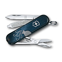 Victorinox 0.6223.2AQU Classic SD Zodiac Signs 58mm Çakı, Kova Burcu - 1