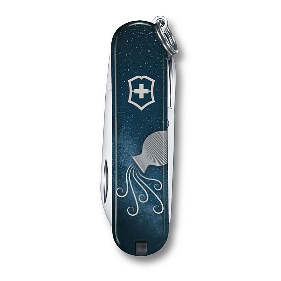 Victorinox 0.6223.2AQU Classic SD Zodiac Signs 58mm Çakı, Kova Burcu - Victorinox (1)