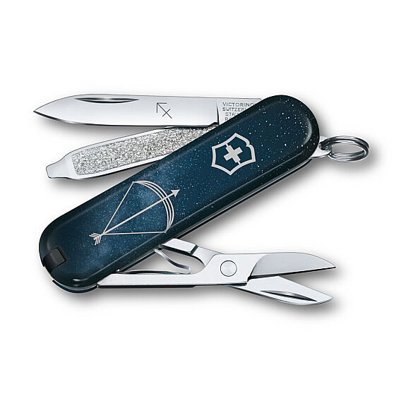 Victorinox 0.6223.2SAG Classic SD Zodiac Signs 58mm Çakı, Yay Burcu - Victorinox